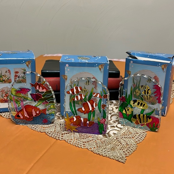 Vintage Handblown Candle Holder - Picture 2 of 10